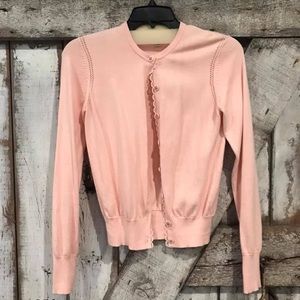 Cabi pink sunny cardigan